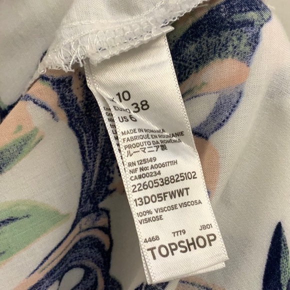 Longline Crew Neck Tee as Worn by Lydia Martin on Teen Wolf - Topshop Size 6/8 - Picture 7 of 7